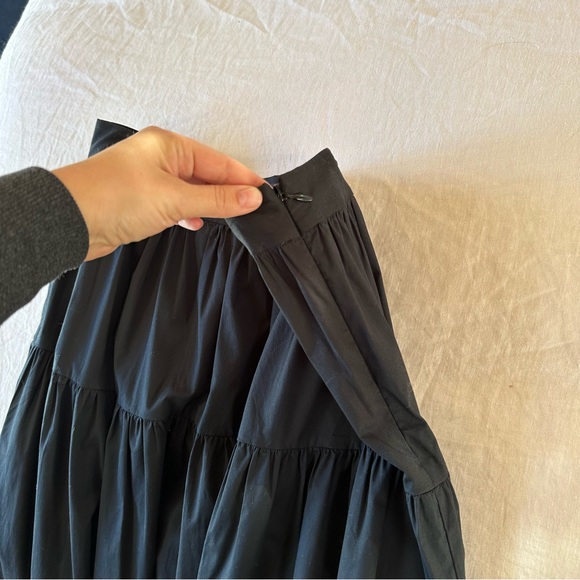 STAUD Sea Skirt in Black Size 10 - Picture 5 of 8